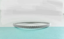 Load image into Gallery viewer, Authentic Tiffany & Co. Somerset Mesh Bangle Bracelet Sterling Silver Rigid Narrow Size Medium