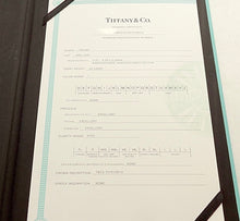 Carica l'immagine nel visualizzatore di Gallery, Authentic Tiffany & Co. Diamond Ring Platinum Solitaire Harmony .25 Carat Wedding Engagement Diamond Ring Size 4.75