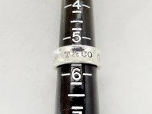 Load image into Gallery viewer, Authentic Tiffany & Co. 1837 Ring T Co 925 Concave Sterling Silver Medium Concave Band Ring Size 5.5
