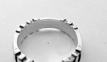 Carica l'immagine nel visualizzatore di Gallery, Authentic Tiffany & Co. Atlas Band Ring Sterling Silver Roman Numerals Ring Size 5.5