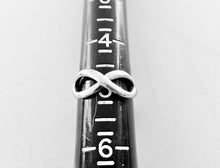 Load image into Gallery viewer, Authentic Tiffany & Co. Infinity Ring Sterling Silver Infinity Figure 8 Band Ring Size 5