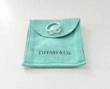 Load image into Gallery viewer, Authentic Tiffany & Co. Infinity Ring Sterling Silver Infinity Figure 8 Band Ring Size 4.5