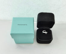 Load image into Gallery viewer, Authentic Tiffany & Co. Paloma Picasso Gold Diamond Heart Ring 18K White Gold Loving Heart Diamond Ring Size 5.5