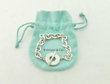 Laden Sie das Bild in den Galerie-Viewer, Authentic Tiffany & Co. 1837 Bracelet Toggle Clasp Bracelet Link Sterling Silver 925 T Co Bracelet