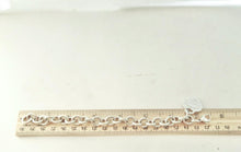 Carica l'immagine nel visualizzatore di Gallery, Authentic Tiffany & Co. Return to Tiffany Heart Tag Bracelet Sterling Silver Link Bracelet Size Medium 7.5 Inches