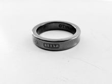 Load image into Gallery viewer, Authentic Tiffany & Co. 1837 Narrow Titanium Ring T Co Concave Thin Band Ring Size 5