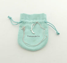 Carica l'immagine nel visualizzatore di Gallery, Authentic Tiffany & Co. Elsa Peretti Sterling Silver Letter "L" Initial Pendant Necklace