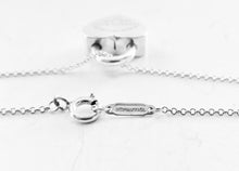 Carica l'immagine nel visualizzatore di Gallery, Authentic Tiffany & Co. Return to Tiffany Heart Lock Sterling Silver Padlock (opens and closes) Pendrant Necklace
