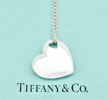Carica l'immagine nel visualizzatore di Gallery, Authentic Tiffany & Co. Puffy Heart Necklace Puff Stencil Double Pendant Sterling Silver Necklace