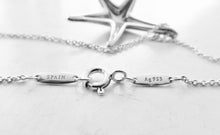 Carica l'immagine nel visualizzatore di Gallery, Authentic Tiffany & Co. Elsa Peretti Starfish Necklace Sterling Silver 28mm Large Starfish Necklace