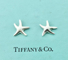 Carica l'immagine nel visualizzatore di Gallery, Authentic Tiffany & Co. Elsa Peretti Starfish Earrings Sterling Silver Starfish Pierced Earrings
