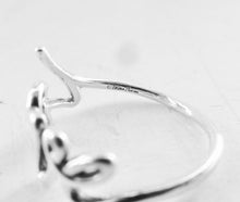 Load image into Gallery viewer, Authentic Tiffany & Co. Paloma Picasso Graffiti Love Ring Sterling Silver Band Ring Size 7.5