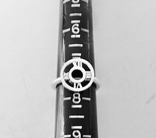 Load image into Gallery viewer, Authentic Tiffany & Co. Atlas Ring Sterling Silver Open Round Band Ring Size 7.5