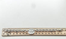 Load image into Gallery viewer, Authentic Return to Tiffany Bracelet Oval Tag Sterling Silver Tiffany & Co. Link Bracelet 7.5 Inches