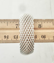 Load image into Gallery viewer, Authentic Tiffany & Co. Somerset Mesh Bracelet Sterling Silver Bangle Bracelet