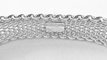 Load image into Gallery viewer, Authentic Tiffany & Co. Somerset Mesh Bracelet Sterling Silver Bangle Bracelet