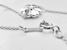 Carica l'immagine nel visualizzatore di Gallery, Authentic Tiffany & Co. Paloma Picasso Crown of Hearts Pink Sapphire Pendant Mini Sterling Silver Necklace