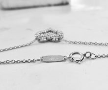 Carica l'immagine nel visualizzatore di Gallery, Authentic Tiffany & Co. Diamond Heart Necklace Platinum Heart Pendant Diamonds Necklace