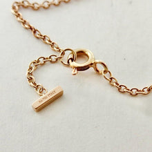 Laden Sie das Bild in den Galerie-Viewer, Authentic Tiffany & Co. Tiffany T Smile Bracelet Rose Gold Diamonds Mini Smile Size Small 18k Bracelet 6 Inches