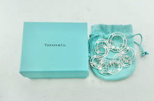 Laden Sie das Bild in den Galerie-Viewer, Tiffany & Co Atlas Link Bracelet Roman Numerals Sterling Silver Round Link Bracelet