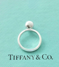 Carica l'immagine nel visualizzatore di Gallery, Authentic Tiffany & Co. HardWear Ball Ring Sterling Silver 8mm Bead Ball Ring Size 4.5