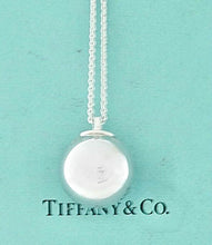 Carica l'immagine nel visualizzatore di Gallery, Authentic Tiffany Co. HardWear Ball Pendant Necklace Sterling Silver Bead Ball Necklace 19mm