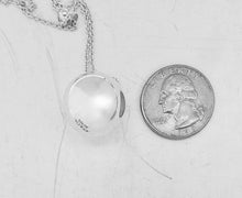 Carica l'immagine nel visualizzatore di Gallery, Authentic Tiffany Co. HardWear Ball Pendant Necklace Sterling Silver Bead Ball Necklace 19mm