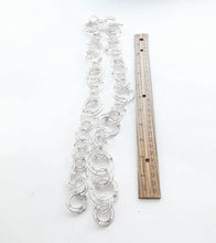 Laden Sie das Bild in den Galerie-Viewer, Tiffany & Co Atlas Link Necklace Roman Numerals Sterling Silver Round Link Necklace