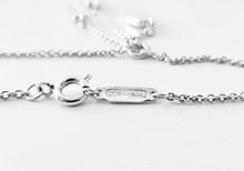 Laden Sie das Bild in den Galerie-Viewer, Authentic Tiffany & Co. 1837 Necklace Sterling Silver T Co. 1837 Elements Dangle Dangling Pendant Necklace