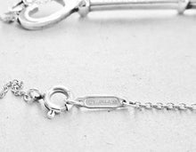 Carica l'immagine nel visualizzatore di Gallery, Authentic Tiffany & Co. Heart Key Charm Size Large Sterling Silver Keys Pendant Necklace