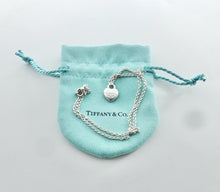 Laden Sie das Bild in den Galerie-Viewer, Authentic Return to Tiffany Full Heart Necklace Sterling Silver Tiffany & Co. Size Mini Heart Tag Pendant Necklace