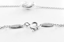 Load image into Gallery viewer, DO NOT PURCHASE! Authentic Tiffany &amp; Co. Elsa Peretti Bean Necklace 12mm Sterling Silver Vintage Bean Pendant Necklace
