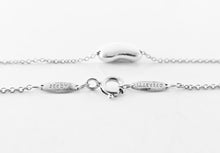 Load image into Gallery viewer, DO NOT PURCHASE! Authentic Tiffany &amp; Co. Elsa Peretti Bean Necklace 12mm Sterling Silver Vintage Bean Pendant Necklace
