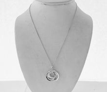 Load image into Gallery viewer, Authentic Tiffany &amp; Co. 1837 Interlocking Circles Necklace Pendant Sterling Silver Necklace Size Small
