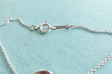 Carregar imagem no visualizador da galeria, Authentic Tiffany &amp; Co. Paloma Picasso Heart Necklace Sterling Silver Loving Heart Large Pendant Necklace 18 Inches
