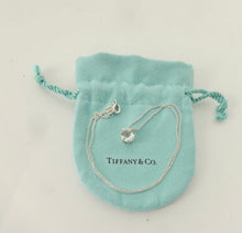Carica l'immagine nel visualizzatore di Gallery, Authentic Tiffany &amp; Co. Sparklers Prasiolite Necklace Gemstone Green Round Stone Sterling Silver Necklace
