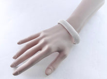 Load image into Gallery viewer, Authentic Tiffany &amp; Co. Somerset Mesh Bracelet Sterling Silver Bangle Bracelet
