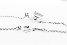 Carregar imagem no visualizador da galeria, Authentic Tiffany &amp; Co. Paloma Picasso Heart Necklace Tenderness Modern Heart Sterling Silver Pendant Necklace

