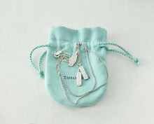 Load image into Gallery viewer, Authentic Tiffany &amp; Co. 1837 Necklace Sterling Silver T Co. 1837 Elements Dangle Dangling Pendant Necklace
