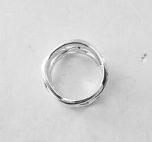 Load image into Gallery viewer, Authentic Tiffany &amp; Co. Weave Ring Sterling Silver Braid Woven Celtic Knot Ring Size 6.25
