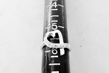 Load image into Gallery viewer, Authentic Tiffany &amp; Co. Paloma Picasso Gold Diamond Heart Ring 18K White Gold Loving Heart Diamond Ring Size 5.5
