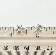 Carica l'immagine nel visualizzatore di Gallery, Authentic Tiffany &amp; Co. Bow Earrings Pierced Sterling Silver Size Mini Bows BowTie Earrings
