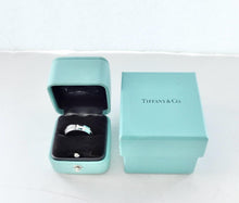 Load image into Gallery viewer, Authentic Tiffany T Wide Diamond Ring White Gold Round Diamonds Tiffany &amp; Co. 18K Ring Size 9

