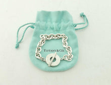 Load image into Gallery viewer, Authentic Tiffany &amp; Co. 1837 Bracelet Toggle Clasp Bracelet Link Sterling Silver 925 T Co Bracelet

