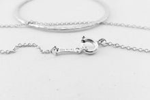 Carregar imagem no visualizador da galeria, Authentic Tiffany &amp; Co. Paloma Picasso Hammered Circle Necklace Sterling Silver Medium Round Pendant Necklace
