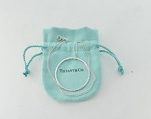 Carregar imagem no visualizador da galeria, Authentic Tiffany &amp; Co. Paloma Picasso Hammered Circle Necklace Sterling Silver Medium Round Pendant Necklace
