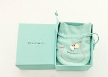 Load image into Gallery viewer, Authentic Return to Tiffany Mini Heart Tag Necklace Sterling Silver Rose Gold Double Hearts 18K Gold Pendants Necklace
