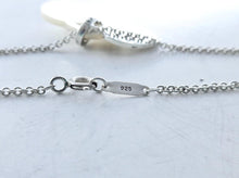 Carica l'immagine nel visualizzatore di Gallery, Authentic Return to Tiffany Hearts Necklace Sterling Silver White Mother of Pearl Tiffany &amp; Co. Heart Tag Pendants Necklace
