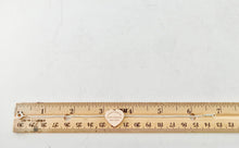 Carica l&#39;immagine nel visualizzatore di Gallery, Authentic Return to Tiffany Heart Bracelet Rubedo Sterling Silver Double Chain Bracelet 6.75 Inches
