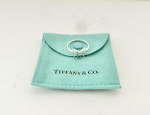 Load image into Gallery viewer, Authentic Tiffany &amp; Co. Butterfly Ring Sterling Silver Band Ring Size 7.5

